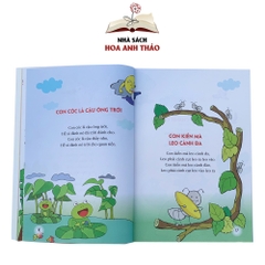 Sách - Tuyển tập Đồng dao - Thơ - Truyện cho bé từ 0-6 tuổi phát triển ngôn ngữ và nhận thức