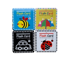 Thẻ Flash card kích thích thị giác cho bé từ 0-1 tuổi
