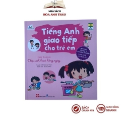 Sách - Tiếng Anh giao tiếp cho trẻ em rèn luyện Kỹ năng song ngữ