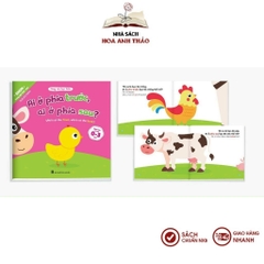 Sách Ehon cùng con học toán Song ngữ Việt Anh (bộ 08 cuốn, có File quét mã QR)