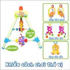 Đồ chơi Antona kệ chữ A bé tập thể dục ngôi nhà tuổi thơ phiên bản tiêu chuẩn và âm thanh