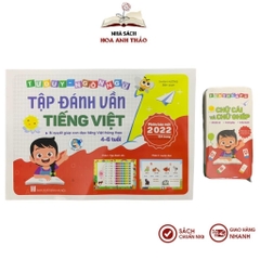 Sách - Tập đánh vần tiếng việt phiên bản mới 2023  cách ghép vần