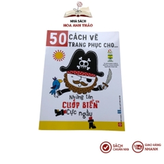 Sách - 50 Cách vẽ trang phục cho bé 3-9 tuổi - bộ 04 cuốn