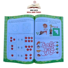 Sách - Sân chơi trí tuệ Rèn luyện não trái não phải cho bé từ 3-6 tuổi