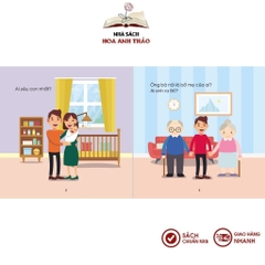 Sách - Mẹ hỏi bé trả lời - Giúp bé phát triển ngôn ngữ và giao tiếp( dành cho trẻ trên 1 tuổi)