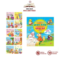 Sách - Truyện tranh kỹ năng giao tiếp ứng xử cho bé