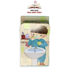 Sách tương tác - Lật mở cùng con: Làm việc nhà dễ thôi mà và Tự lập không hấp tấp (Kỹ năng đầu đời cho bé)