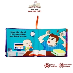 Sách vải Lalala Baby Giáo dục cảm xúc,