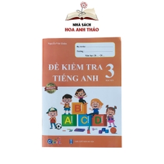 Sách Bài tập tuần và đề kiểm tra Tiếng Anh 3 học kỳ 1 Bộ 2 quyển