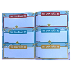 Sổ Thi Đua Tích Điểm Đổi Quà