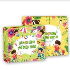 Sách - Hộp quà tặng 1/6 cho bé từ 0-9 tuổi, Hè rộn tàng - Vui ngập tràn