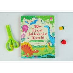 Sách - 90++ trò chơi phát triển chỉ số IQ cho bé