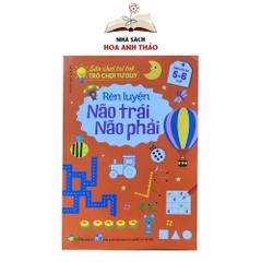 Sách - Sân chơi trí tuệ Rèn luyện não trái não phải cho bé từ 3-6 tuổi