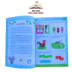 Sách - Sân chơi trí tuệ Rèn luyện não trái não phải cho bé từ 3-6 tuổi