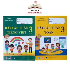 Sách Bài tập tuần và đề kiểm tra Toán và Tiếng Việt lớp 3 học kỳ 1