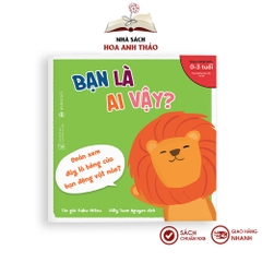 Sách Ehon Nhật Bản - Bạn là ai vậy cho trẻ từ 0-3 tuổi (Combo 4 cuốn)