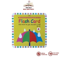 Thẻ Flash card Việt Hà kích thích thị giác cho bé từ 0-1 tuổi theo phương pháp giáo dục sớm