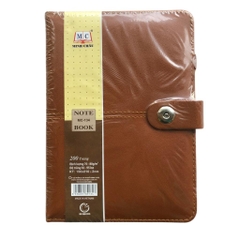Sổ Bìa Da Cao Cấp Minh Châu - sổ tay ghi chép (mã 134/ 136)