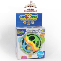 Đồ chơi bóng mềm gà con Chicken ball Antona xúc xắc âm thanh dạng hộp