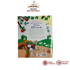 Sách Tiếng Anh Cho Bé 100 Từ Vựng Đầu Tiên Của Tôi (Tặng kèm file đọc)