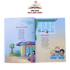 Sách - Tuyển tập Đồng dao - Thơ - Truyện cho bé từ 0-6 tuổi phát triển ngôn ngữ và nhận thức