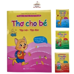 Sách - Tuyển tập Thơ - Truyện - Đồng dao - Câu đố cho bé từ 0-6 tuổi