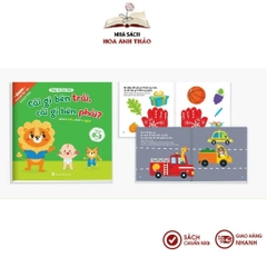 Sách Ehon cùng con học toán Song ngữ Việt Anh (bộ 08 cuốn, có File quét mã QR)