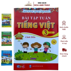 Sách - Bài Tập Tuần và Đề Kiểm Tra Toán - Tiếng Việt Lớp 3 - Học Kì 1 - Cánh Diều