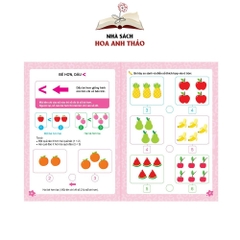 Sách Bé chinh phục Toán học dành cho trẻ 4 - 6 tuổi