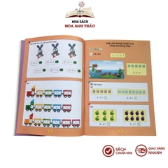 Sách Rèn kỹ năng tính nhanh, tính nhẩm 1 Bí quyết học giỏi toán cho trẻ 5 đến 7 tuổi