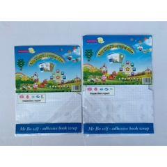 Bọc Vở Decal  (Tập 10 tờ tặng kèm nhãn vởi)