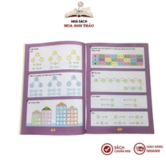 Sách Rèn kỹ năng tính nhanh, tính nhẩm 1 Bí quyết học giỏi toán cho trẻ 5 đến 7 tuổi