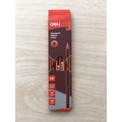 Bút Chì Gỗ 2B Deli 37013
