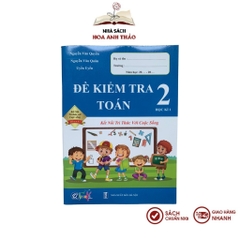 Sách - Đề kiểm tra Toán và Tiếng Việt lớp 2 - Kết nối tri thức với cuộc sống - Học kỳ 1