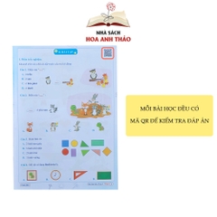 Sách - Bài tập tuần và Đề kiểm tra toán và tiếng việt lớp 1 học kỳ 1 Cánh diều