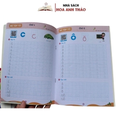 Combo 6 quyển Tô cho trẻ mẫu giáo - Bé sẵn sàng vào lớp 1- loại dày
