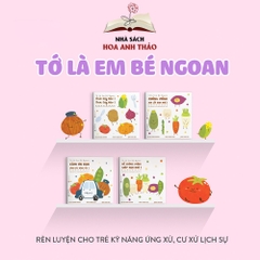 Sách Ehon Nhật Bản - Tớ là bé ngoan (Combo 4 cuốn)