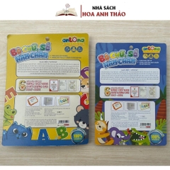 Combo Bộ chữ cái và bộ chữ số nam châm từ nhựa an toàn cho bé hàng Antona