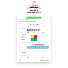 Sách -Đề kiểm tra toán và tiếng việt lớp 1 học kỳ 2 Cánh diều
