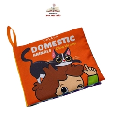 Sách vải cho bé sơ sinh 0 đến 12 tháng Lalala baby