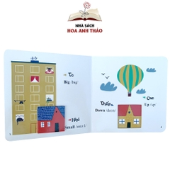 Sách - Đục trổ thông minh Những từ vựng đầu đời của bé song ngữ Việt Anh cho bé dưới 6 tuổi