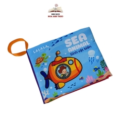 Sách vải cho bé sơ sinh 0 đến 12 tháng Lalala baby