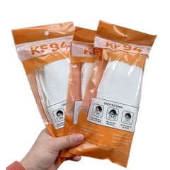 Khẩu trang KF94 KIWI (set 50 chiếc) Chống Bụi Mịn Sản Xuất theo công nghệ Hàn Quốc