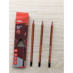 Bút Chì Gỗ 2B Deli 37013