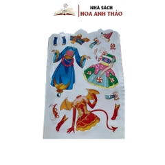 Sách Dán Hình Sáng Tạo Trang Phục Công Chúa Cho Bé Gái