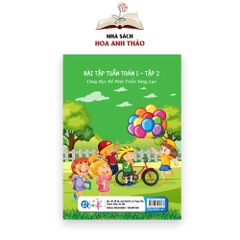 Sách - Bài tập tuần toán và tiếng việt lớp 1 học kỳ 2 Cùng phát triển năng lực