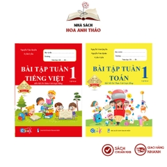 Sách - Bài tập tuần toán và tiếng việt lớp 1 học kỳ 2 Kết nối tri thức với cuộc sống