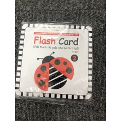 Thẻ Flash card kích thích thị giác cho bé từ 0-1 tuổi