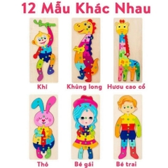Đồ chơi tranh ghép nối 10 số - ghép tương ứng số 1-10 cho bé