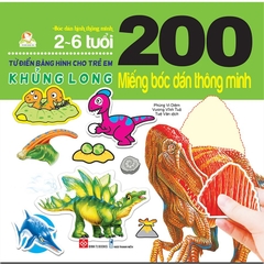 Sách 200 Miếng bóc dán thông minh cho trẻ 26 tuổi